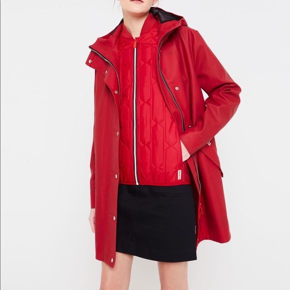 hunter boots coats